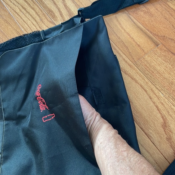 COCA’COLA Messenger Flap Over Bag in black color - Picture 8 of 16